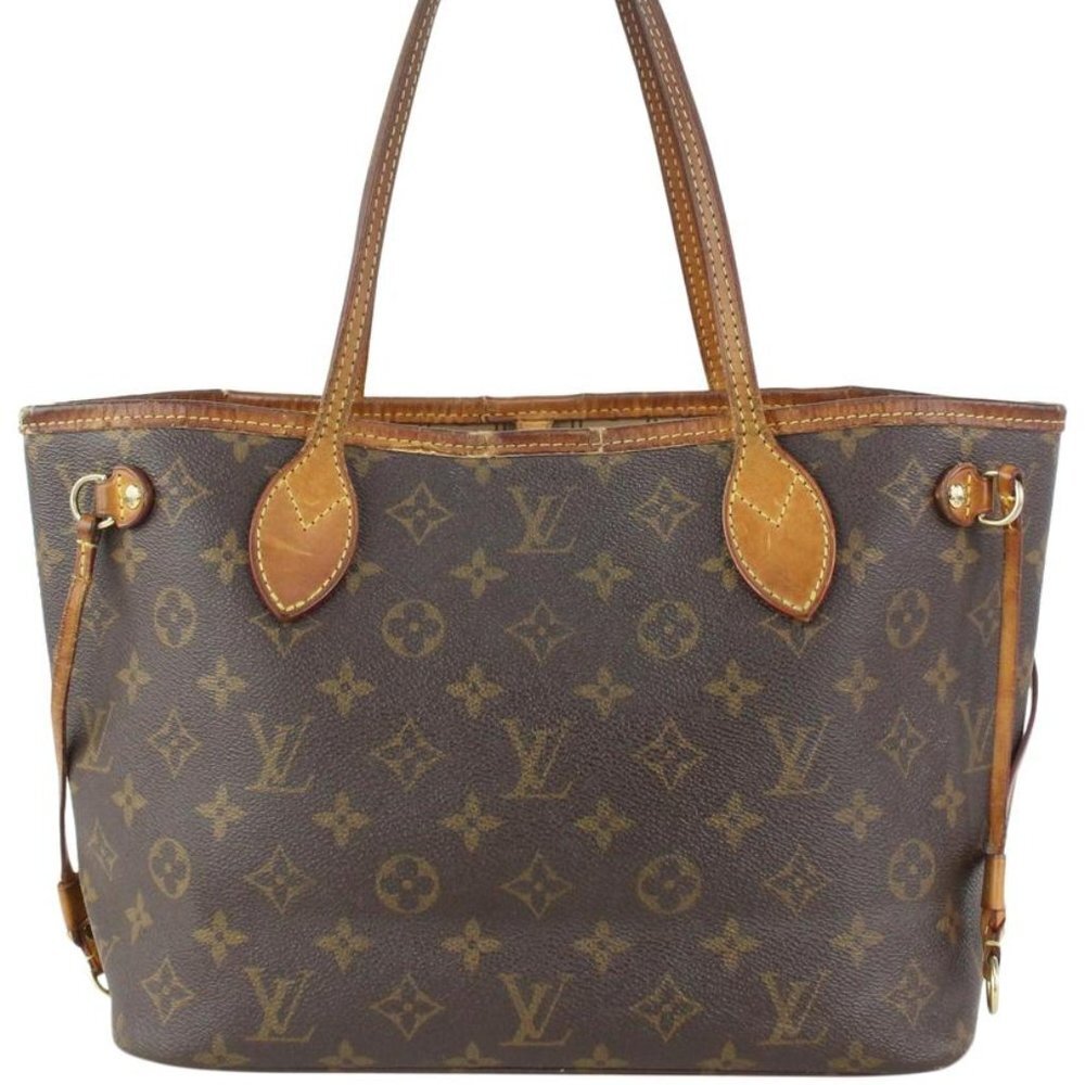 Louis Vuitton Small Monogram Neverfull PM Tote Bag